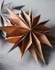 House Doctor Capella Paper Star Natural Decoration