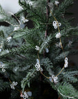 House Doctor Garland in White and Silver
