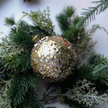 Load image into Gallery viewer, Chosen Gold Glitter Bauble