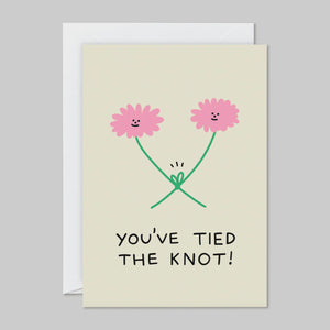 Wrap Tied the Knot Card