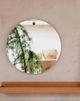 hubsch round mirror