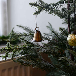 IB Laursen Brass Bell Christmas Hanging Decoration
