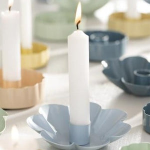 Candle Holder For 2.2 cm Candle / Light Blue