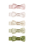 Mimi and Lula Satin Martha Bow Clips