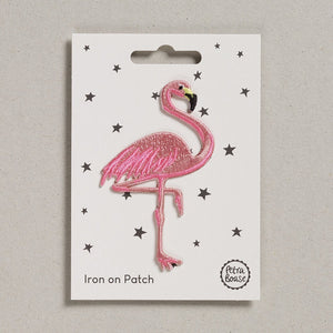 Iron On Patch Flamingo