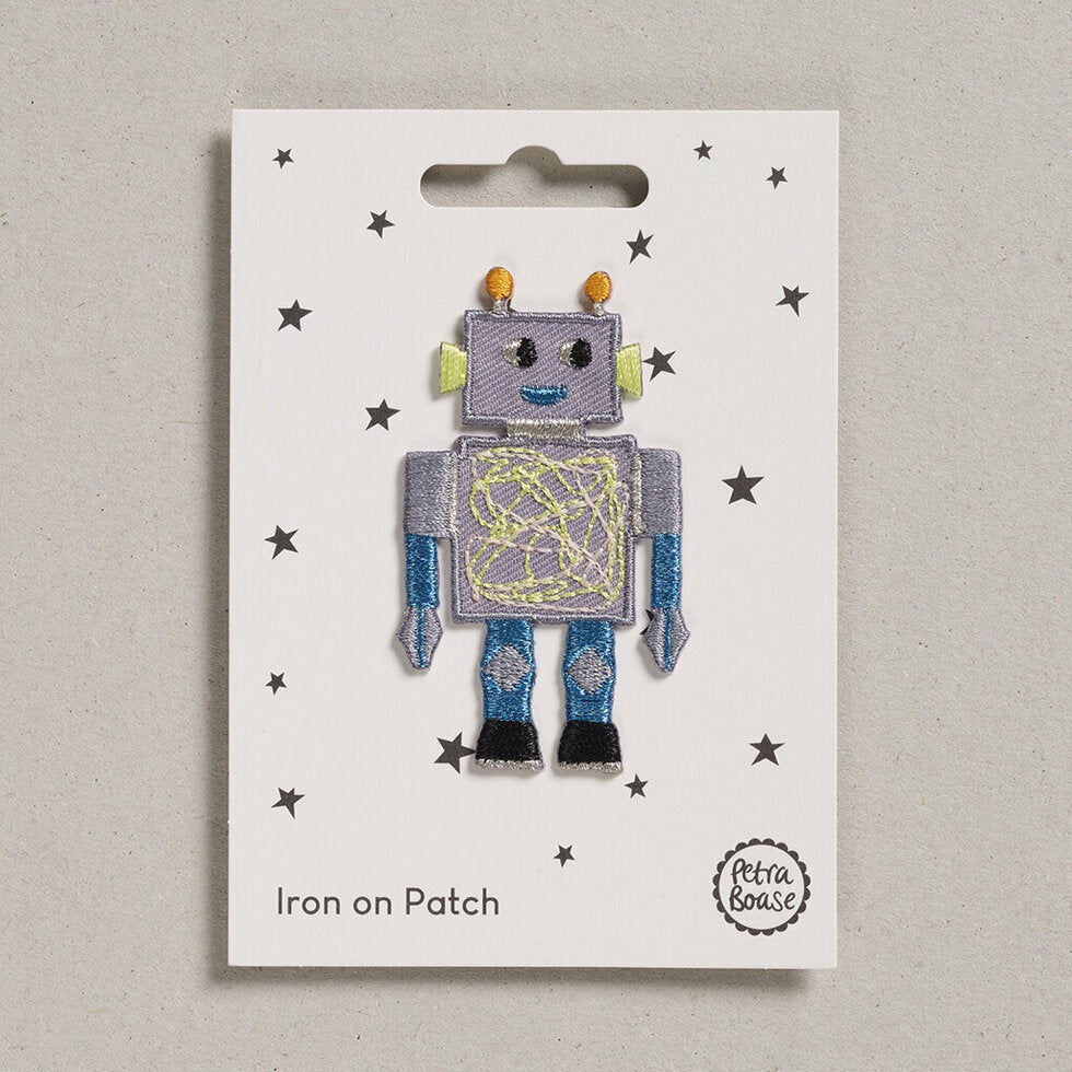 Iron On Patch Robot