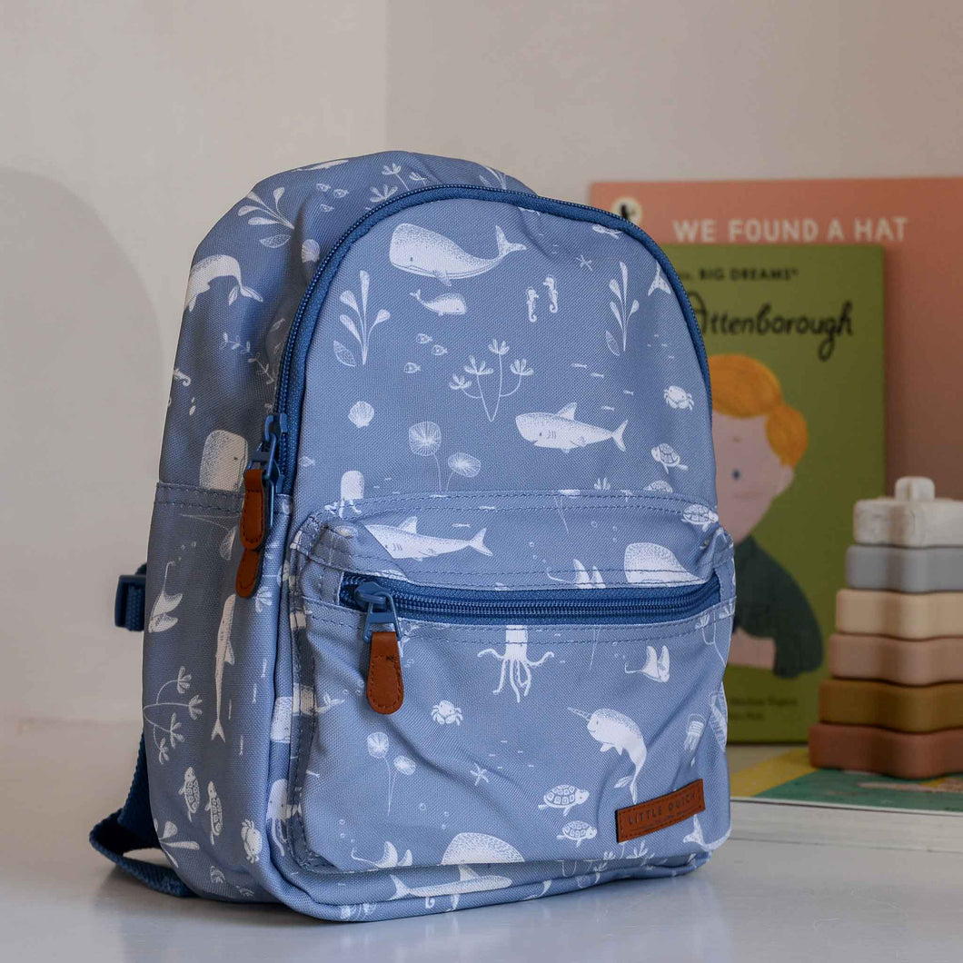 Ocean blue kids backpack