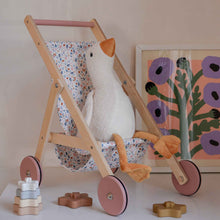 Load image into Gallery viewer, little dutch Wooden doll stroller