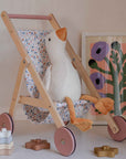 little dutch Wooden doll stroller