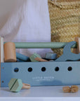 Wooden tool box