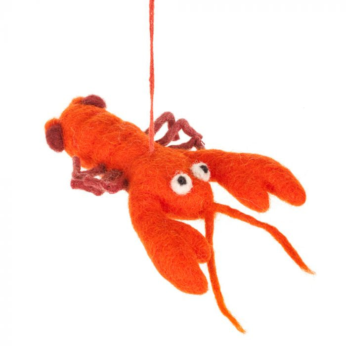 Felt Lobster Tree Decoration