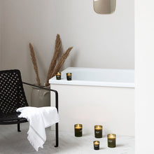 Load image into Gallery viewer, meraki green candle fig and apricot group styled shot bathroom