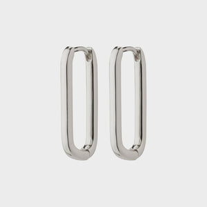 Michalina Oval Hoops / Silver or Gold