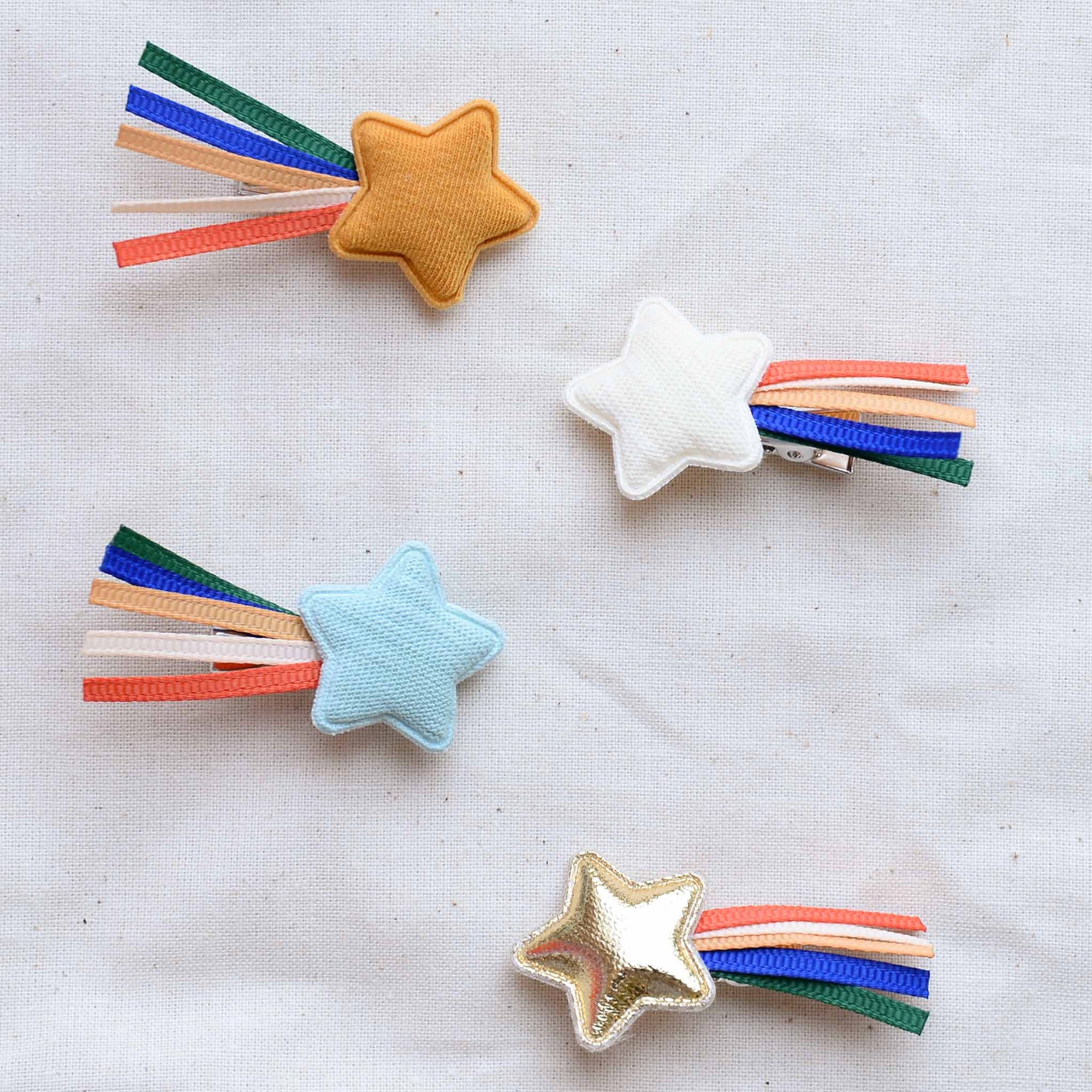 Mimi and Lula Rainbow trail Shooting Star Clips
