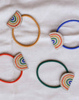 Mimi and Lula Natural Rainbow Pony Hair Ties Pack