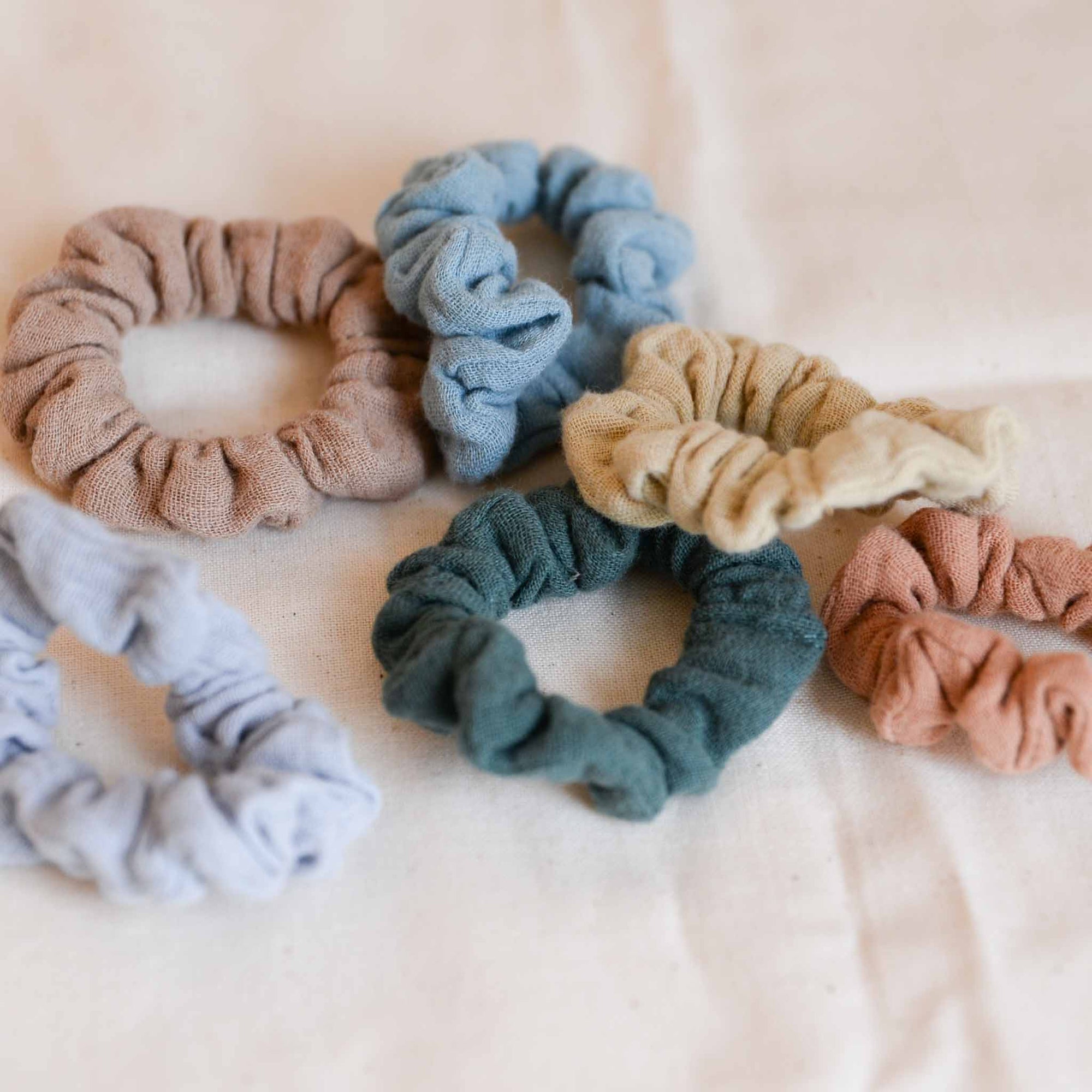 Mimi and Lula Cotton Mini Scrunchies