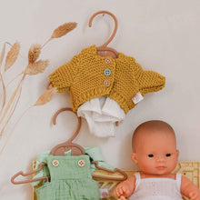 Load image into Gallery viewer, Knitted Romper Doll Outfit 21cm