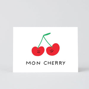 Mon Cherry Valentine's Card
