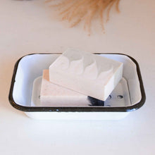 Load image into Gallery viewer, IB Laursen Enamel Soap Dish with Drainer