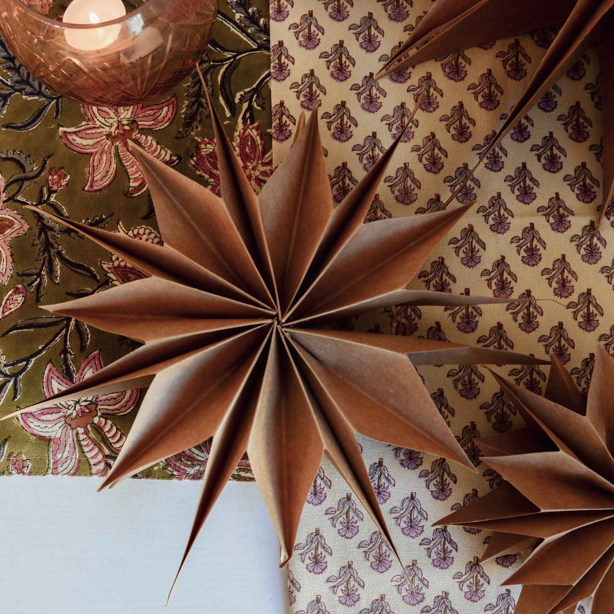 House Doctor Capella Paper Star Natural Decoration