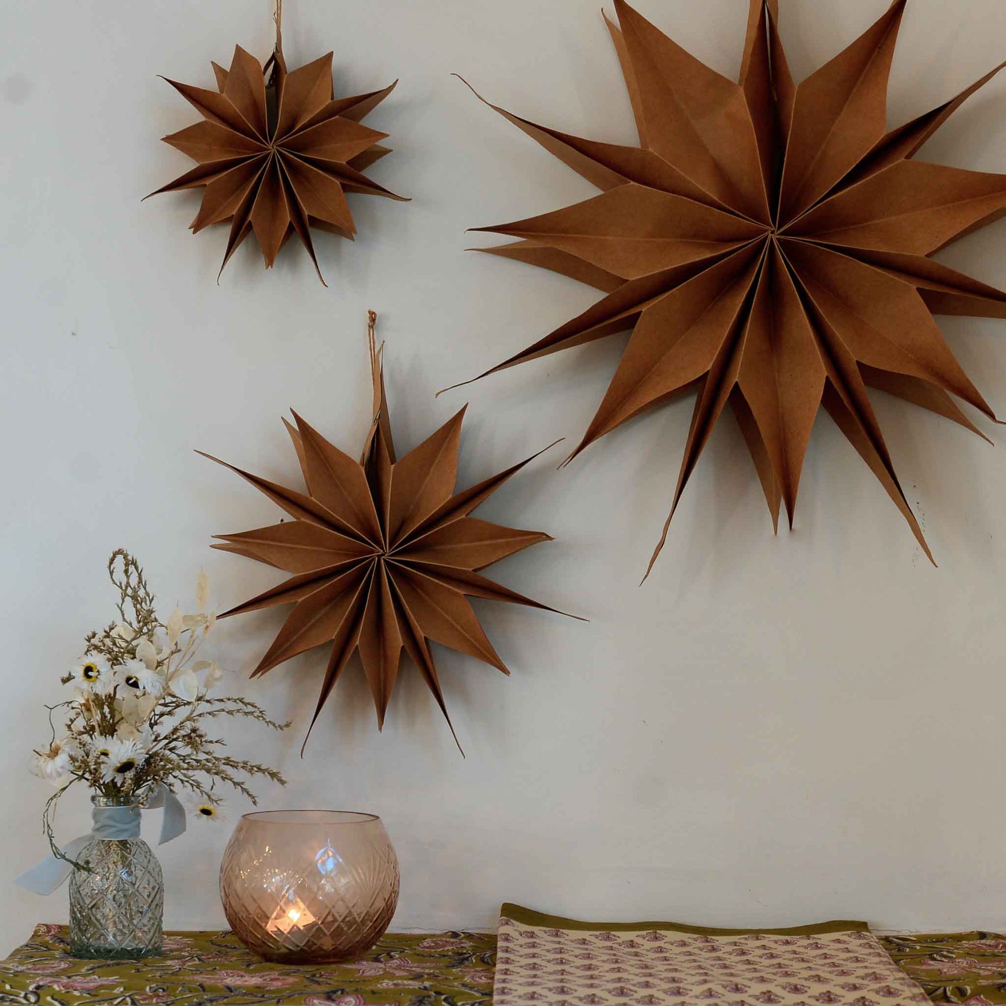 House Doctor Capella Paper Star Natural Decoration 