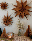 House Doctor Capella Paper Star Natural Decoration Setup