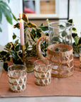 woven bamboo drinking glass