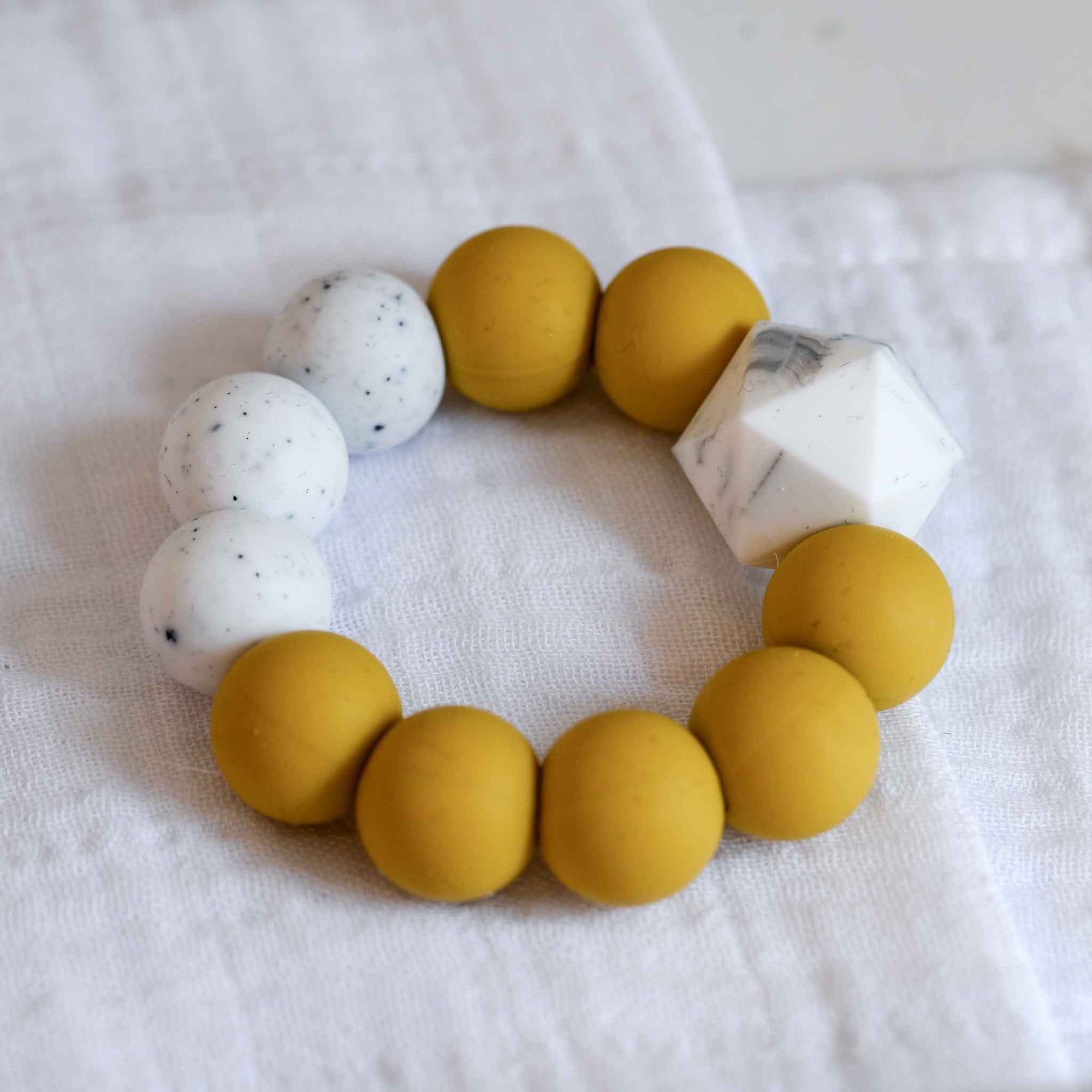 Teething Ring Mustard