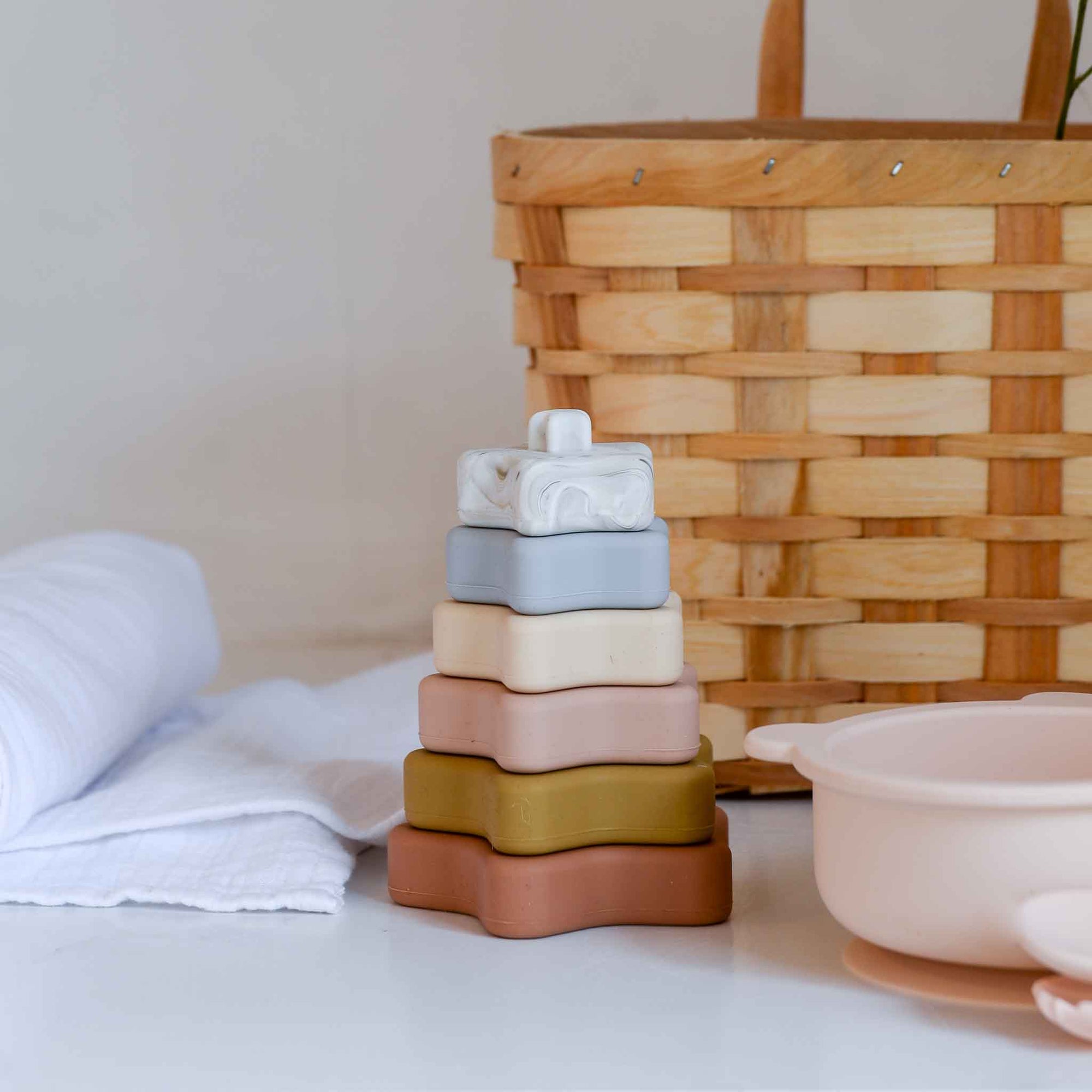 pastel start stacking set