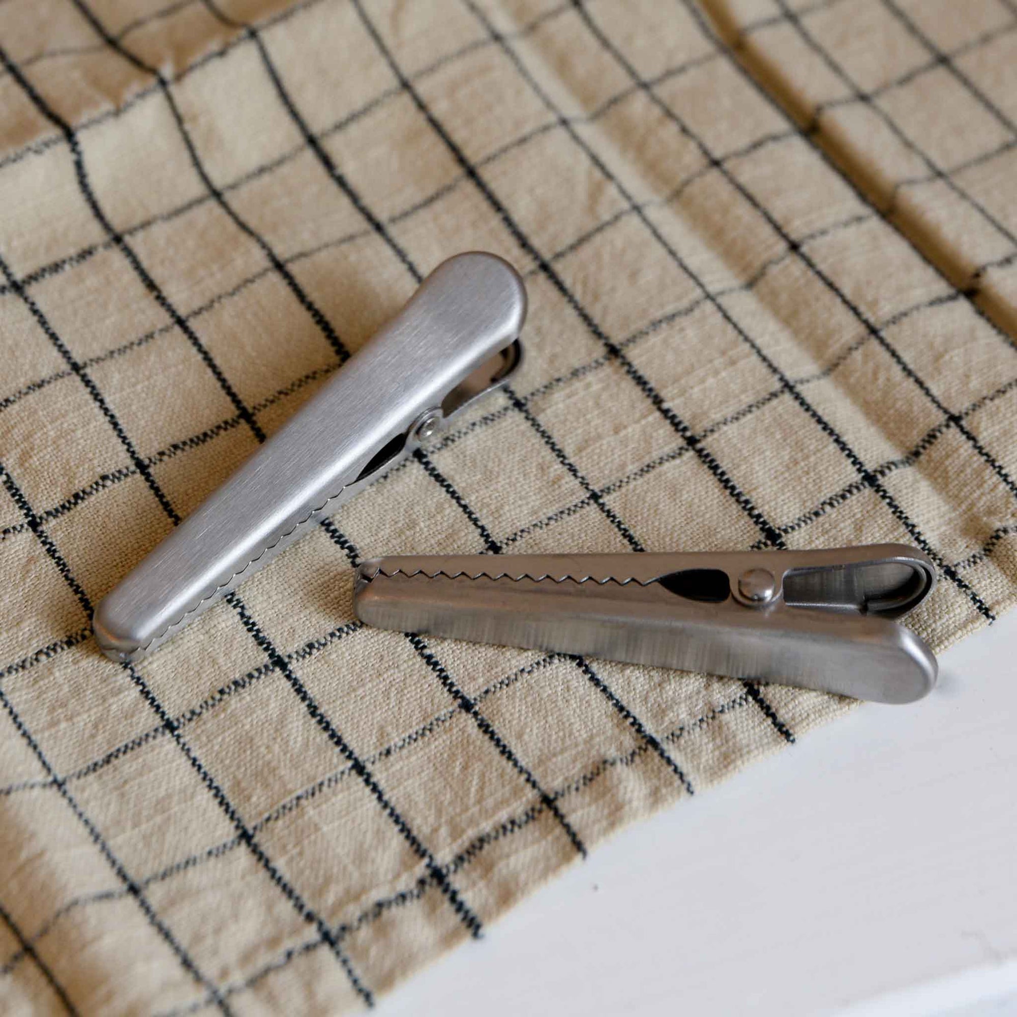 Tea and Coffee bag Silver Clips Nicolas Vahe