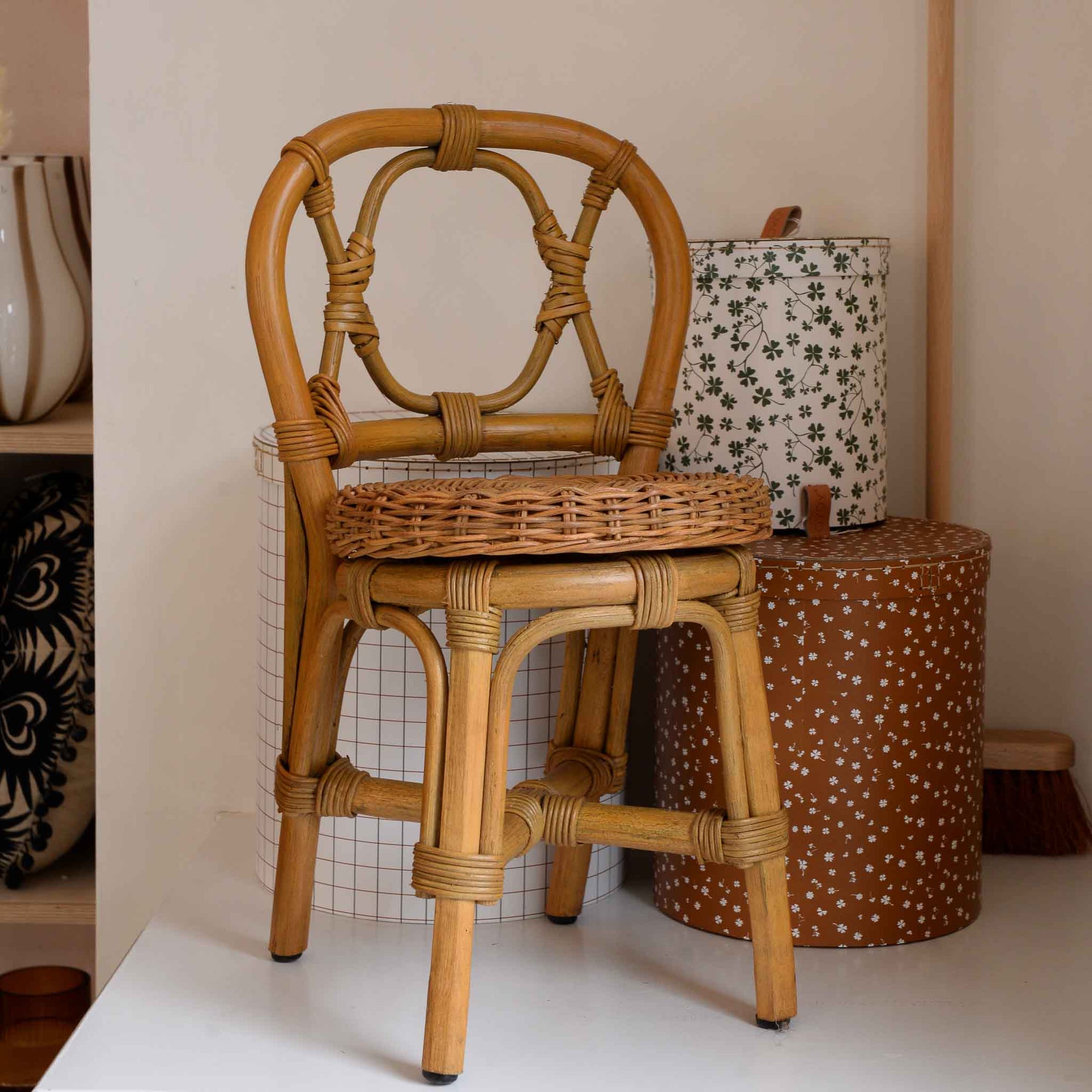 Hortense Children's Chair in Nature Bloomingville