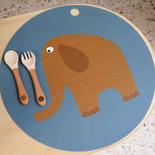 Load image into Gallery viewer, oy-oy-living-childrens-placemat-elephant