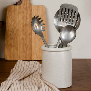 Nicholas Vahe stainless steel pasta spoon cooking