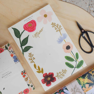 Wildflowers Large Memo Notepad