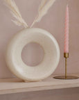 Speckled Clay Vase circle ceramic From HK Living