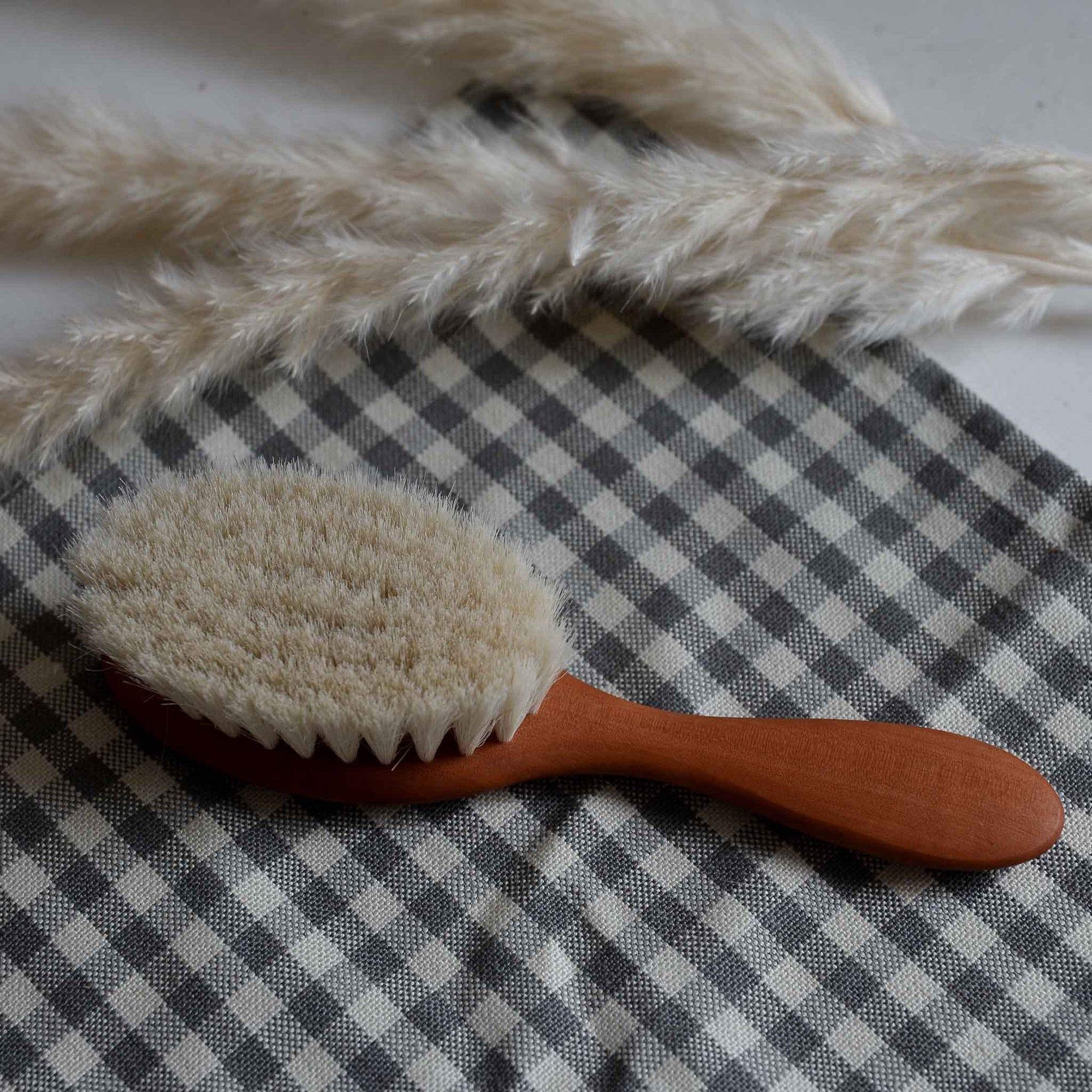 Redecker soft goat hair and pine wood Baby Hair Brush