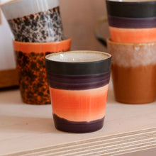 Load image into Gallery viewer, HK Living Handleless 70&#39;s Inspired Ceramic Ristretto Mug in a Variety of Colours