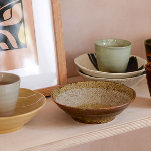 HK Living Kyoto Ceramics: Shallow Bowls