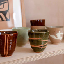 Load image into Gallery viewer, HK Living Kyoto Ceramics: Japanese Yunomi Mugs