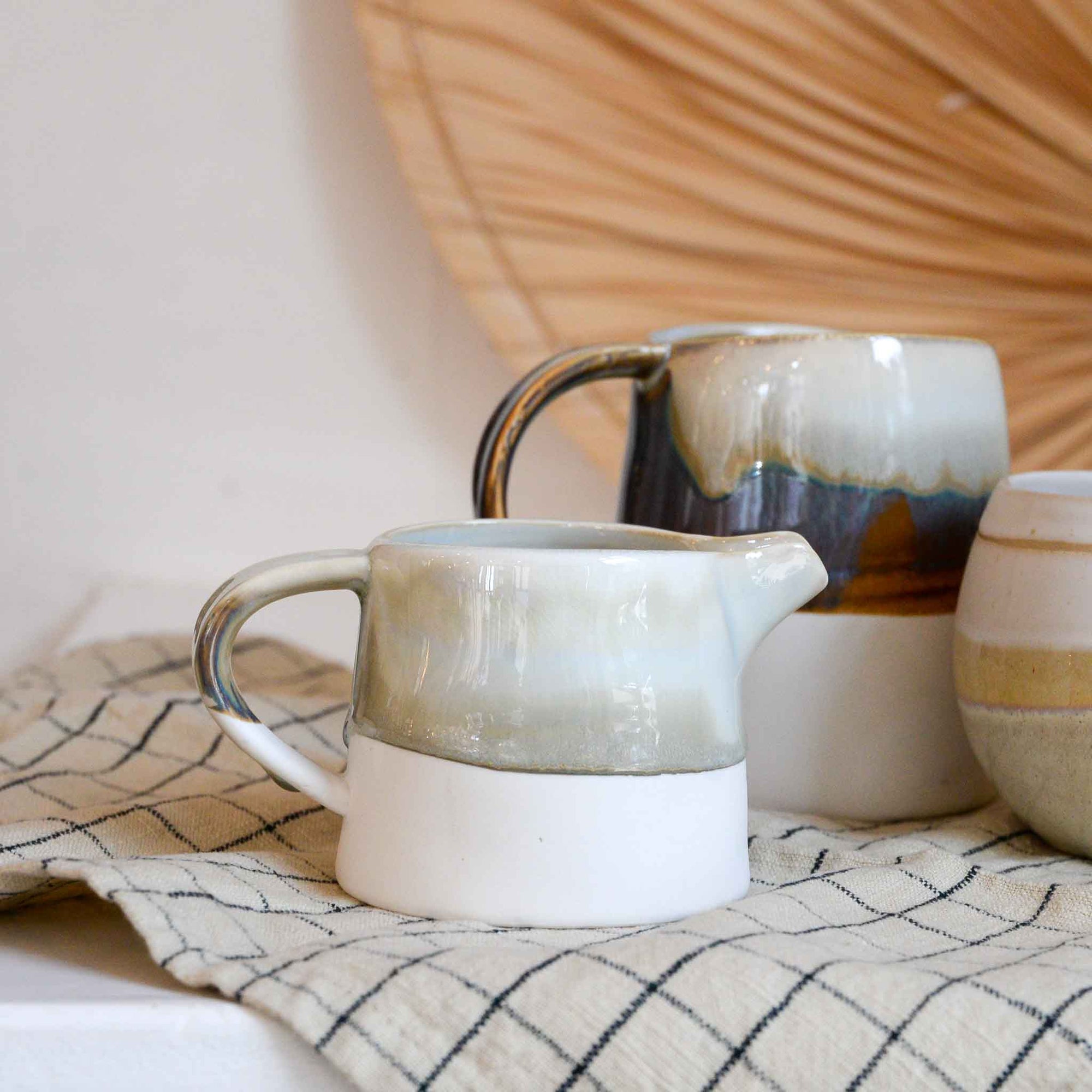 heather jug green bloomingville