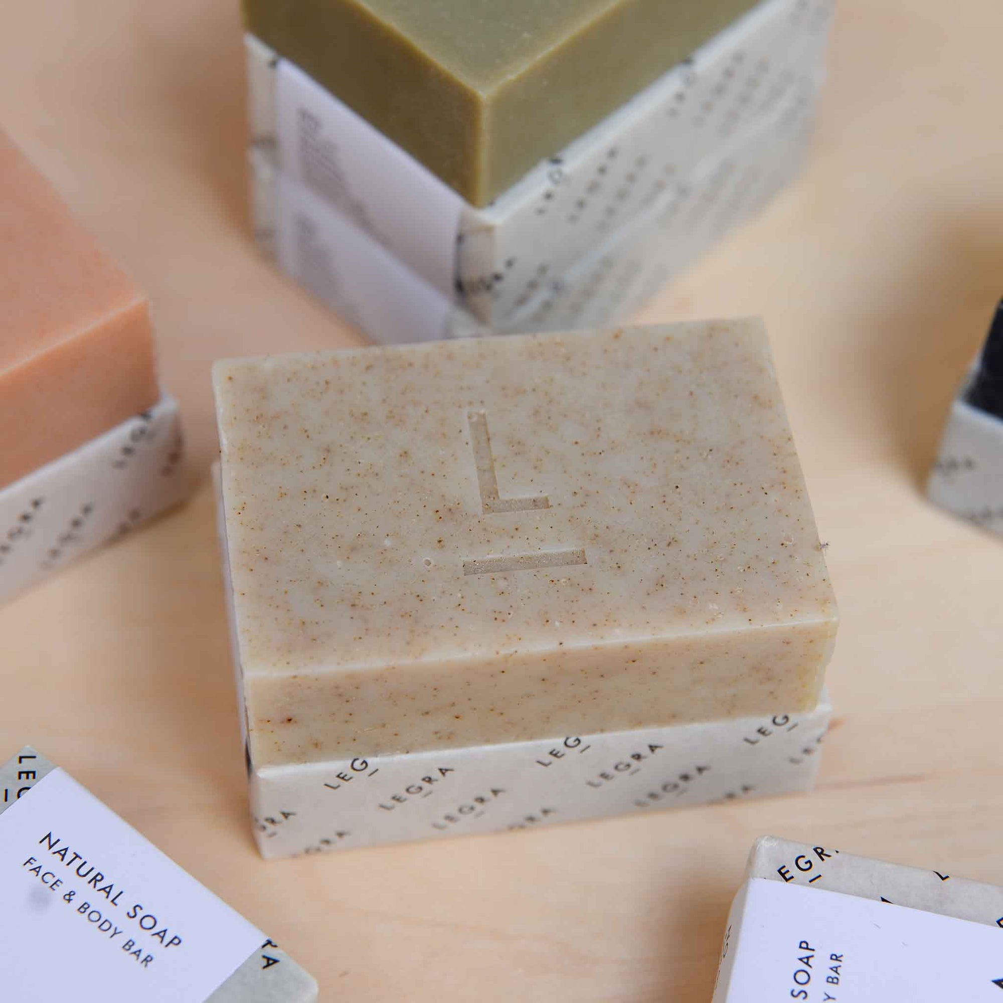 Seaweed soap with eucalyptus & peppermint