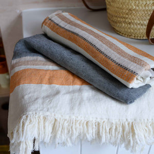 Linen Cotton Marley Throw From House Doctor