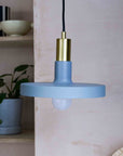 hubsch pendant lamp brass grey 