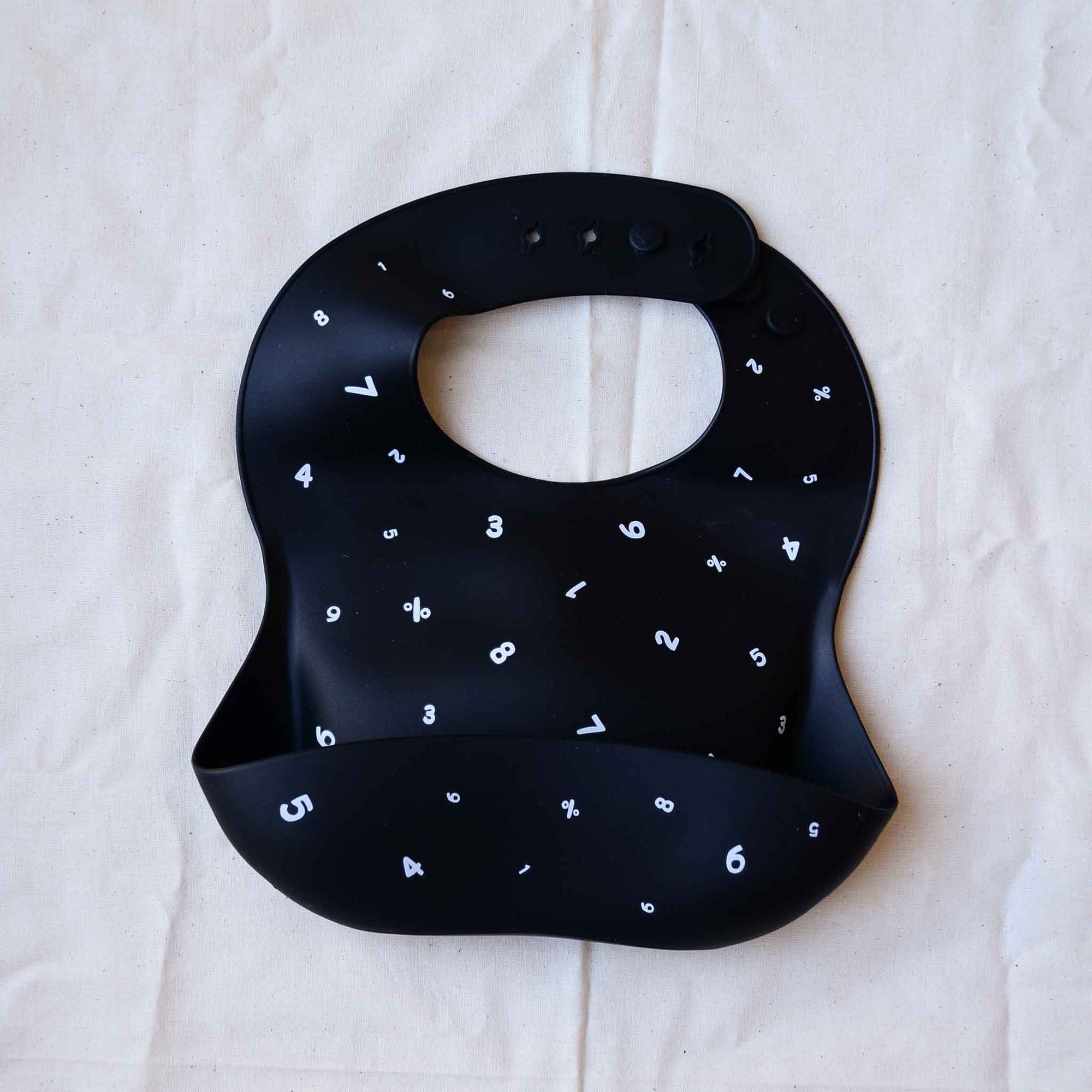  Mushie Silicone Bib Numbers