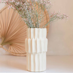 Nordal Nago Vase in White