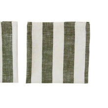 Load image into Gallery viewer, OYOY Olive Stripe Napkins Pack of Two