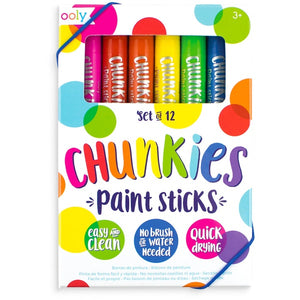 Chunkies Paint Sticks - Set of 12 Colours