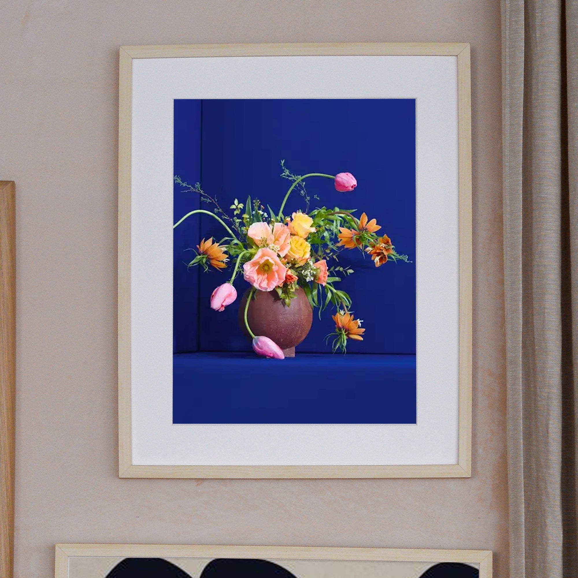 Uffe Buchard 'Blomst 01 Blue'