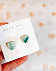 Pepper you surprise watercolour studs