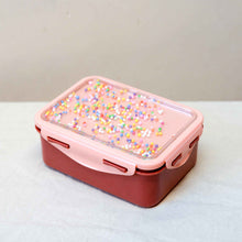 Load image into Gallery viewer, petit monkey lunch box rose red pink popsicals